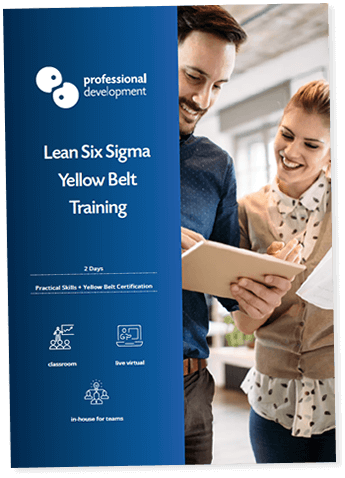 Lean Six Sigma Yellow Belt Course Brochure