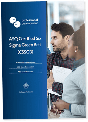 ASQ Six Sigma Green Belt Training Brochure